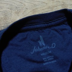 JOHNNIE O Mens M MEDIUM T SHIRT COSTAL WAY NAVY BLUE GOLF BRENNAN 2.0