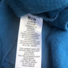 Aeropostle MM T-shirt Teal Raised Letters NEW $24.50