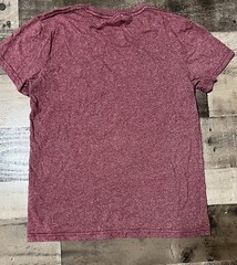 Hollister Must Have Collection Short Sleeve Men’s XS Pocket Burgundy