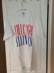 Vtg Fruit Of The Loom Chicago Illinois T Shirt Image Large