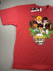 Backyard Sports Pittsburgh Pirates Tee XL NWT Y2K Cartoon MLB Baseball Shirt