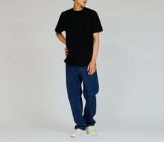 Hanes T-Shirts KURO BLACK 2-Pack UNISEX S–2XL 7.0oz Cotton Crew Neck HM1-B701