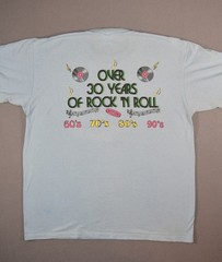Vintage Frankie Valli & The Four Seasons T Shirt Mens XL Blue Jerzees Made in US
