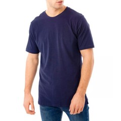 Mens T-shirt Short Sleeve Shirt Crew Neck Plain Casual Top Tee Size S-XXL