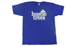 Hustle Trees Mens Superior Products For Elevated Heads Blue Shirt New S, L