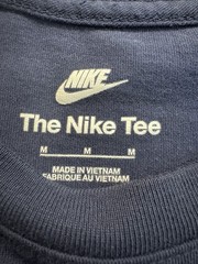 Nike Tee Shanghai Sharks Long Sleeve T-shirt Sz M Blue Embossed Print Basketball