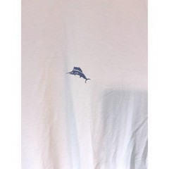 Tommy Bahama Size XXL Gray/Beige Sailboat Graphic Marlin T-Shirt 223-ST226399