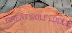 Spirit Jersey Great Wolf Lodge Peach Long Sleeve Shirt XL