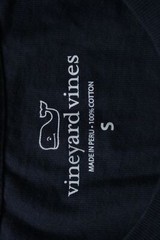 Vineyard Vines Men’s Blank Long-Sleeve Pocket T-Shirt CG2 Blue Blazer Small NWT