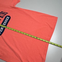 Great Smoky Mountains Tennessee Unisex T-Shirt, Bright Neon Orange/Coral, Size L