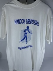 Vintage 1980’s Chuck Taylor Converse React Alaska Basketball Tourney Shirt Large