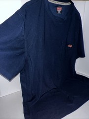 Wrangler Workwear Men’s Short Sleeve Crew T-shirt In Navy XL