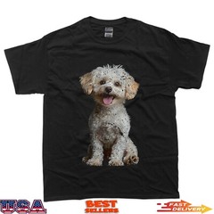 Maltipoo Dog Motif Pet Artwork Maltipoo T-Shirt