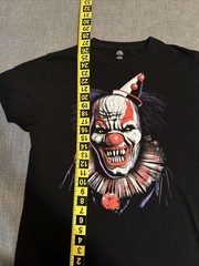 Way To Celebrate Killer Monster Clown T Shirt Graphic Print Black Men Large