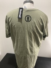 Bushnell Logo Men’s T-Shirt Green New with Tags XL Optical