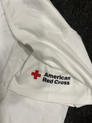 American Red Cross Snoopy Joe Cool Give Blood White T-Shirt Mens Size 2XL