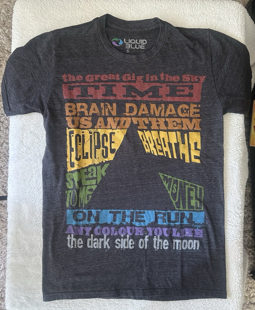 Pink Floyd – Dark Side Tracks Tri-Blend Soft T-Shirt