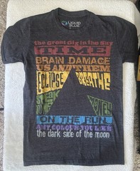 Pink Floyd – Dark Side Tracks Tri-Blend Soft T-Shirt