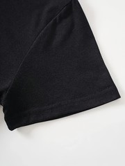 Women’s Casual Sport Letter Print Round Neck Short Sleeve T-Shirt↗