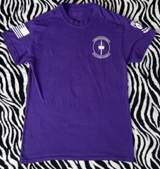 324th Training Squadron Knights Small Purple T-Shirt Military Air Force POW MIA