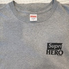 Supreme x Antihero Dog Tee Gray SS22 Size Medium Excellent Condition