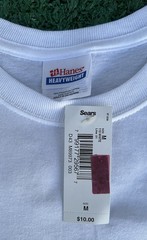 Vintage 90s Hanes Heavyweight Graphic T Shirt Tools Job Done White NWT Size M