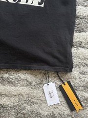 RHUDE DINERO T-shirt Size M Men’s Black 100% Authentic