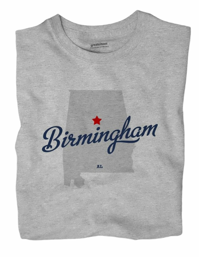 Birmingham Alabama AL Ala T-Shirt MAP