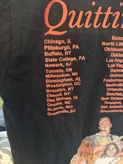 Zach Bryan Quittin Time Tour 2024 Shirt Medium Mens Country Music Merch