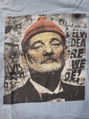 Spoke Art Life Aquatic Bill Murray Shirt Men’s Size M Wes Anderson Movie