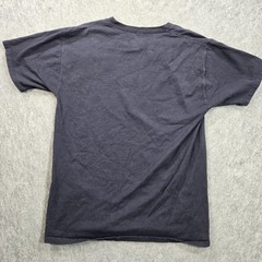 Champion Shirt Mens Medium Navy Blue Big C Logo Graphic Tee Short Sleeve Cotton