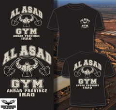 Al Asad Air Base Gym Anbar Province Iraq T-shirt