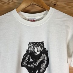VTG Tom Of Finland Gay Leather BDSM Bondage LGBT T-Shirt Men Medium 90s