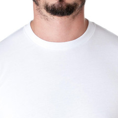 Mens Premium Fitted CVC Crew Tee (N6210) White 3XL