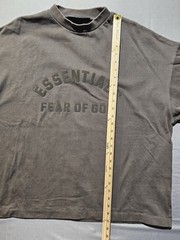 Fear Of God Essentials Core Heather Oversized Size Small