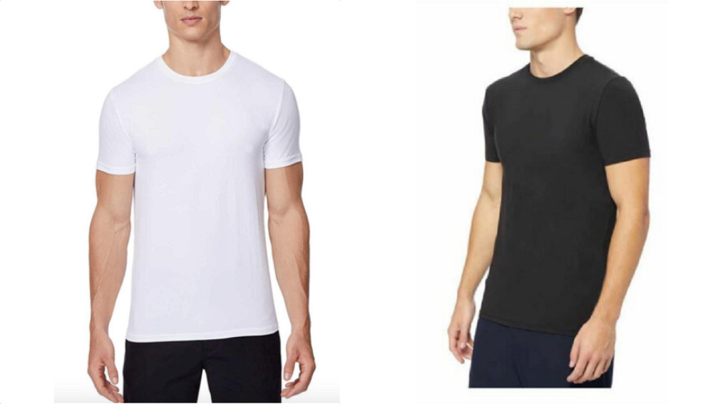 32 DEGREES Cool Men’s Crew neck Short Sleeve Shirt, 1,2 ,3 Shirt