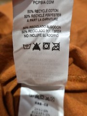 MENS PATAGONIA SHOP STICKER RESPONSIBILI-TEE SIZE SMALL