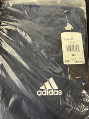 Adidas Creator SS T-Shirt Men’s 2XL Navy Blue White Short Sleeve New