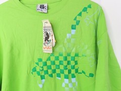 Vintage Nordstrom Rack 3 XL T Shirt Green Color Sunny Image Wear