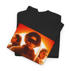 Dune Part Three T Shirt Paul Atreides Sci Fi Movie Graphic Retro Men Black Tee