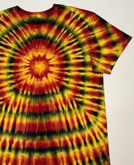 Gildan Tie Dye Adult Unisex T-Shirt Size Large Multicolor Hand Dyed Tee New