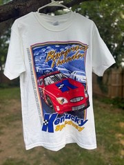 Vintage Kentucky Speedway Bluegrass Thunder America’s Best Racing Graphic Shirt