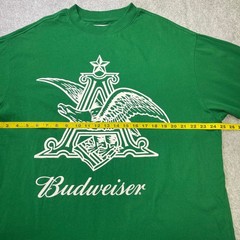 PacSun Budweiser Eagle Logo Graphic T-Shirt Green Mens XL Cotton FIFA 2026
