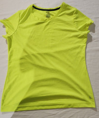 Danskin Now Women Yellow Shirt Top XL/XG 16-18