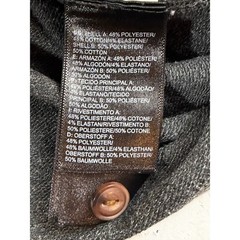 The North Face Mens FlashDry Henley Shirt Long Sleeve Gray Heather Large L/G