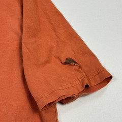Tommy Bahama Relax Shirt Mens Medium Orange Pima Cotton Downshift Graphic Tee
