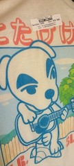 K.K. Slider Animal Crossing Men’s T-Shirt Size L Official Nintendo Japanese NEW