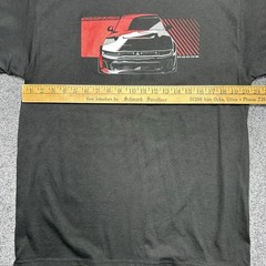Dodge Charger Six Pack T Shirt Sports Car Short Sleeve Black Adult Large