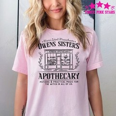 Practical Magic Shirt Apothecary Witch Movie Vintage Halloween Tee