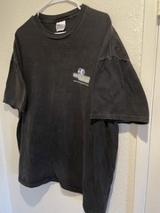 VINTAGE 90s Foundry Networks Tech Promo T-Shirt Hanes Beefy-T Black XXL Rare